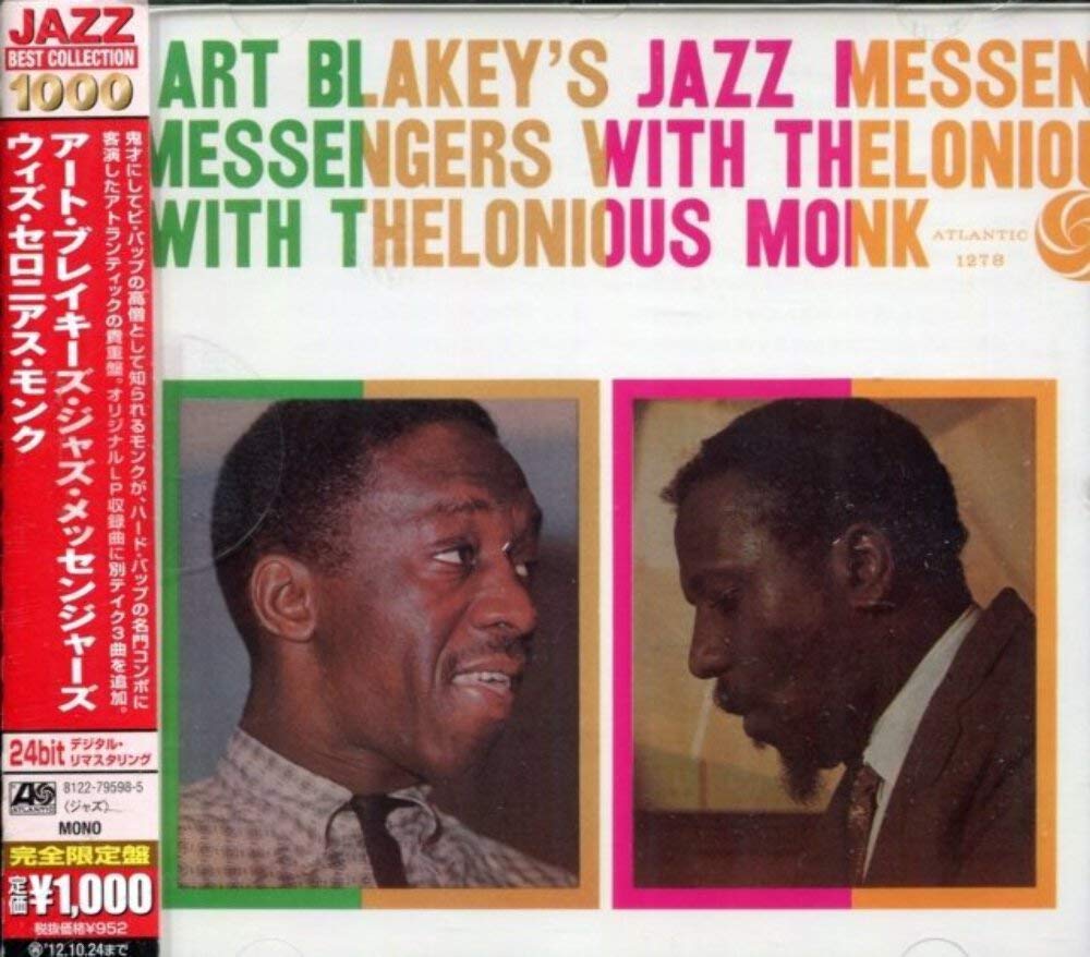 Art Blakey's Jazz Messengers With Thelonious Monk cd