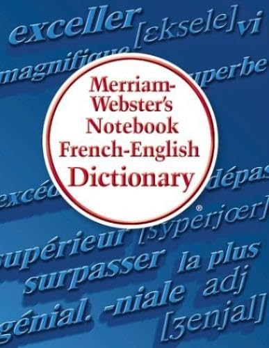 Merriam-Webster's Notebook French-English Dictionary Foreign Languages ​​& Dictionaries