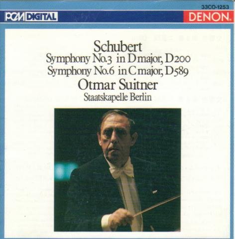 Schubert: Symphony No. 3 in D major, D200 & No. 6 in C major, D589 Classical