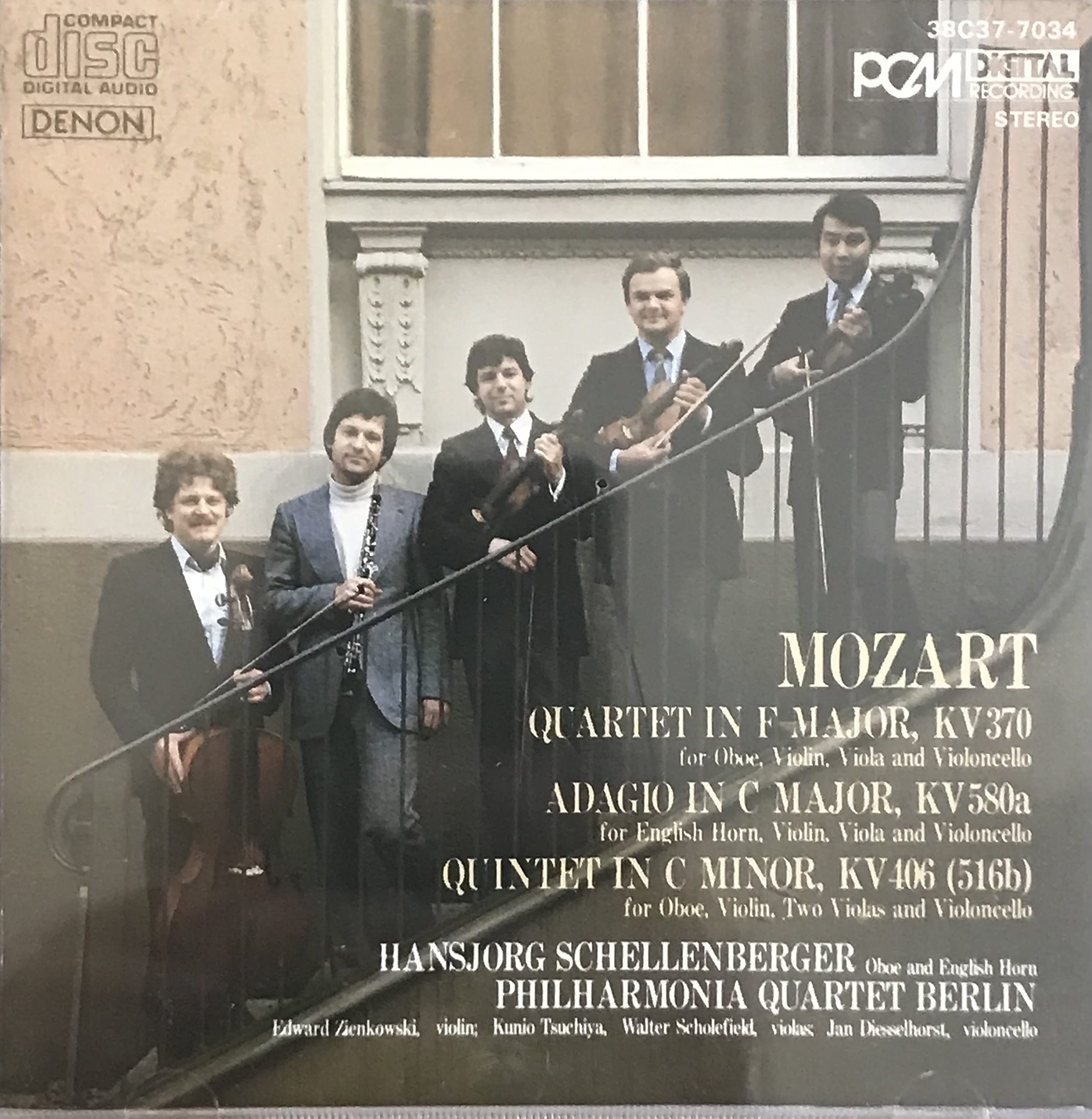 Mozart: Clarinet Quintet / Oboe Quartet / Horn Quintet cd