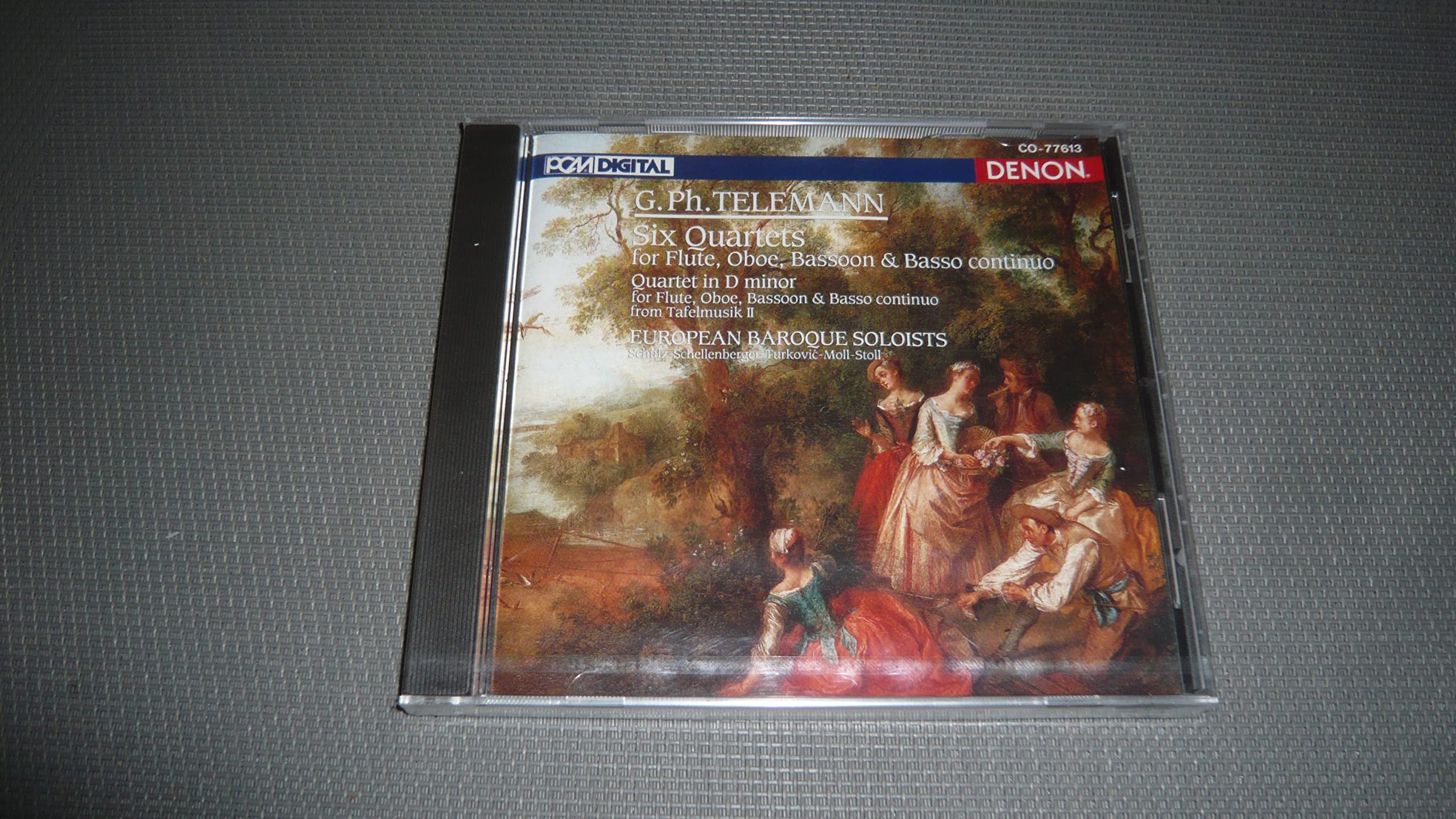 Quart.F.Flöte,Oboe,Fagott & Bc Classical