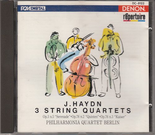 Haydn Streichquartette 2, 3 und 5 Philharmonisches Quartett Classical