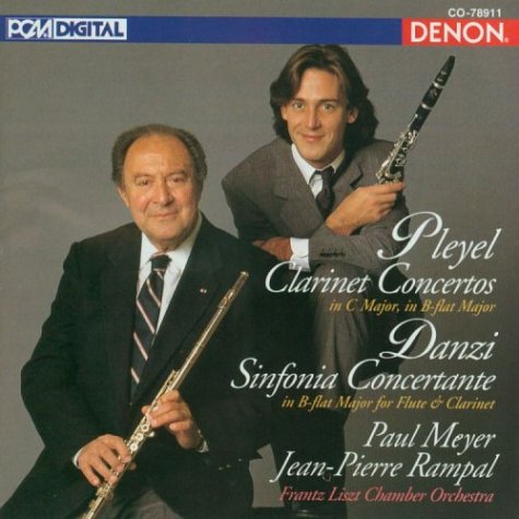 Pleyel Klarinettenkonzerte / Danzi Sinfonia Concertante Classical