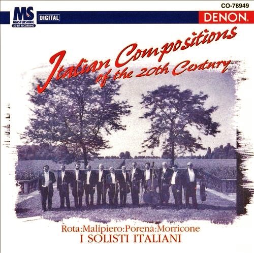 Italian Compositions Of The 20th Century Classical