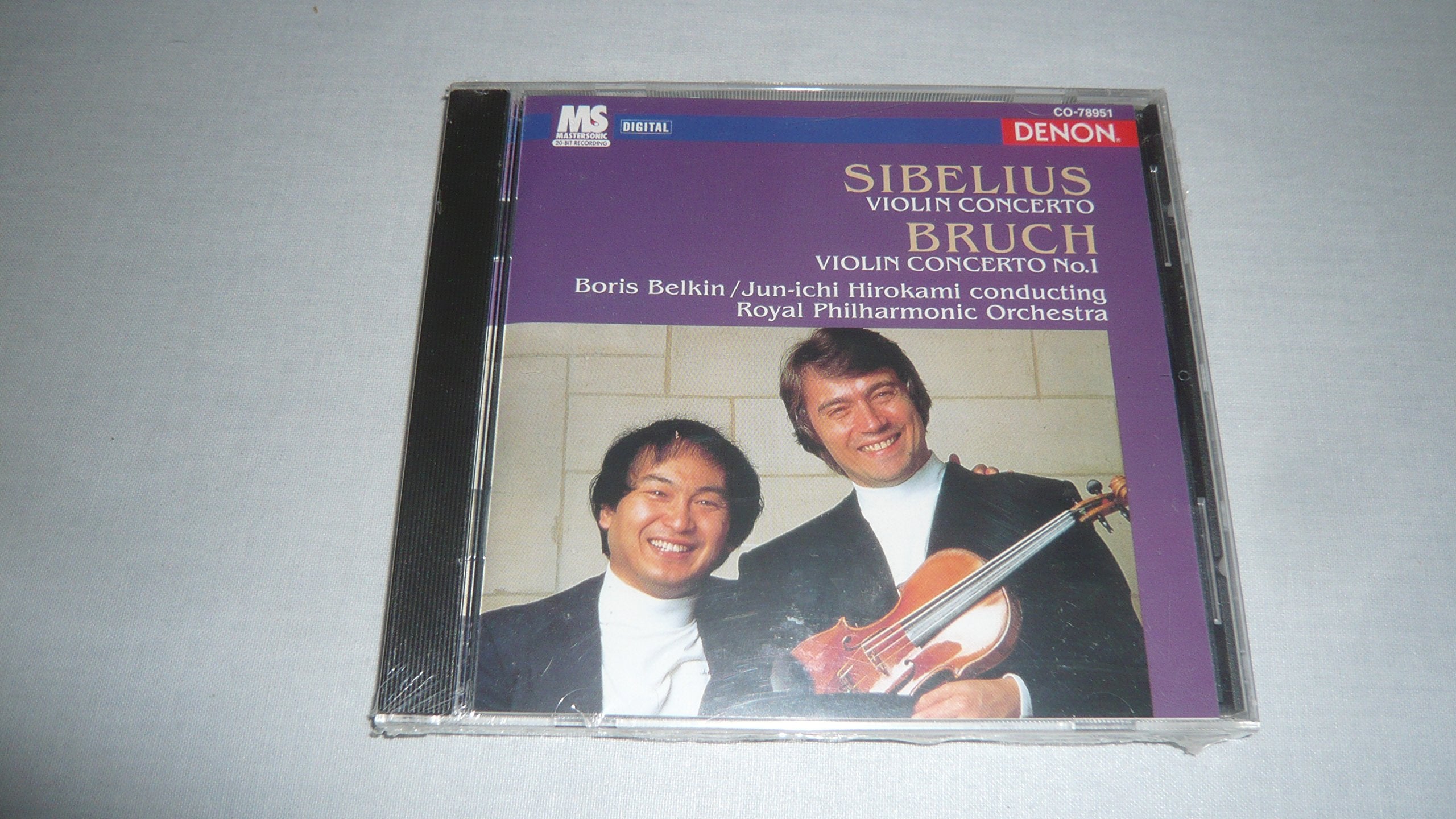 Sibelius - Violin Concerto / Bruch - Violin Concerto 1 cd