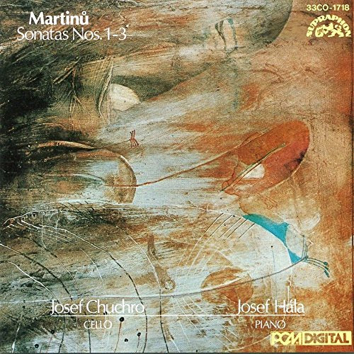 martinu: sonatas for cello nos. 1-3 Music