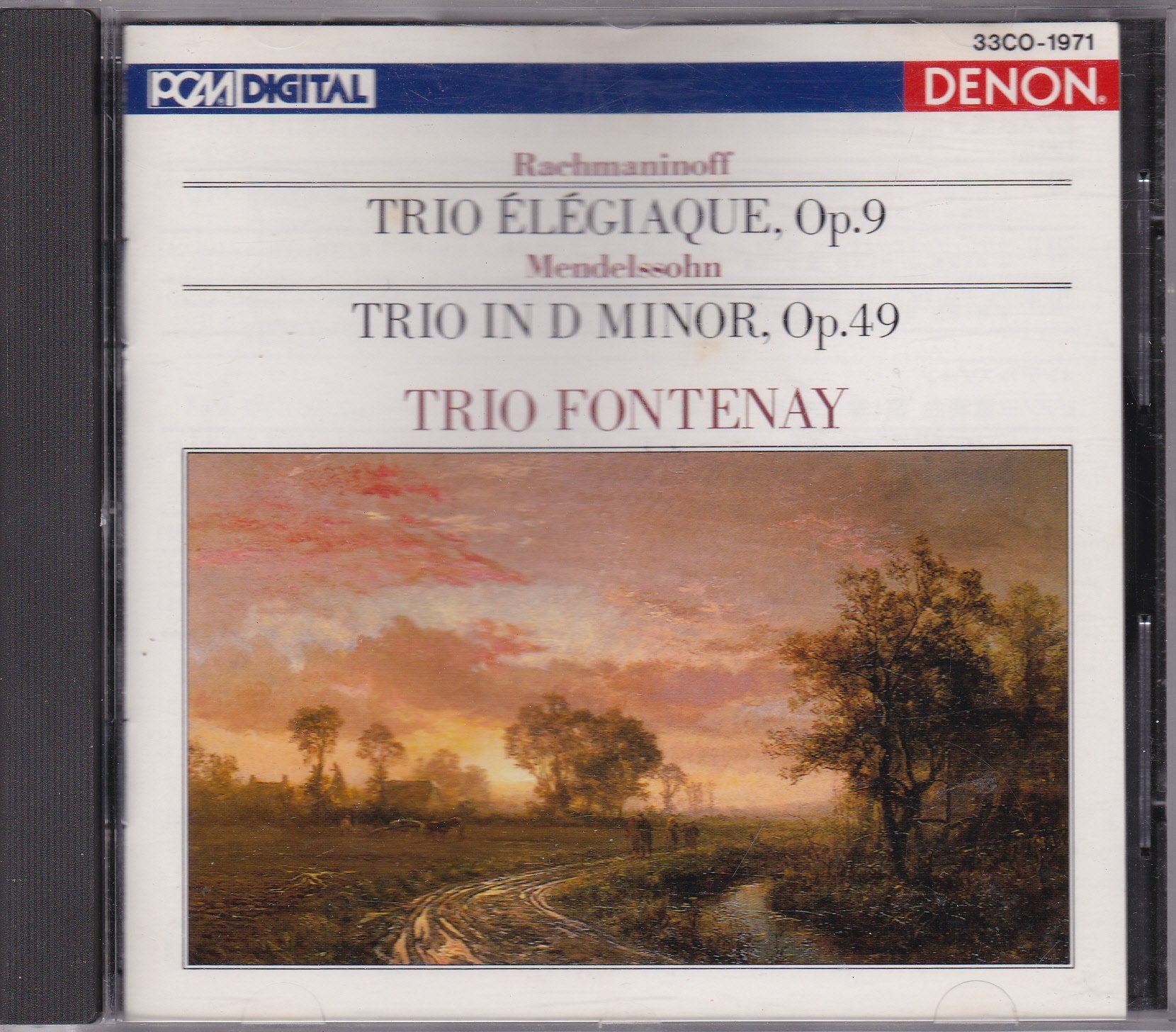 Trio Elegiaque, Op. 9 & Trio in D-minor, Op. 49 (UK Import) Pop
