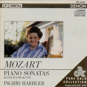 Mozart : Piano sonatas KV 310, 330, 331 Music