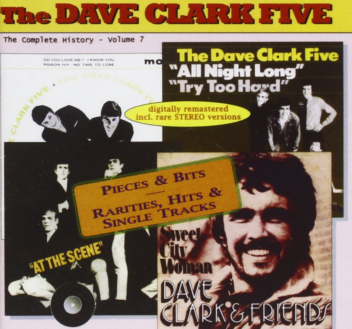 Dave Clark Five Volume 7: Rarities / Hits / Singles Books