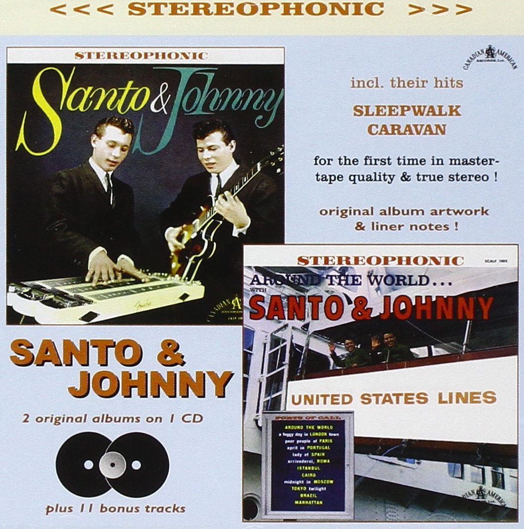 Santo & Johnny - Santo & Johnny/Around The World Blues