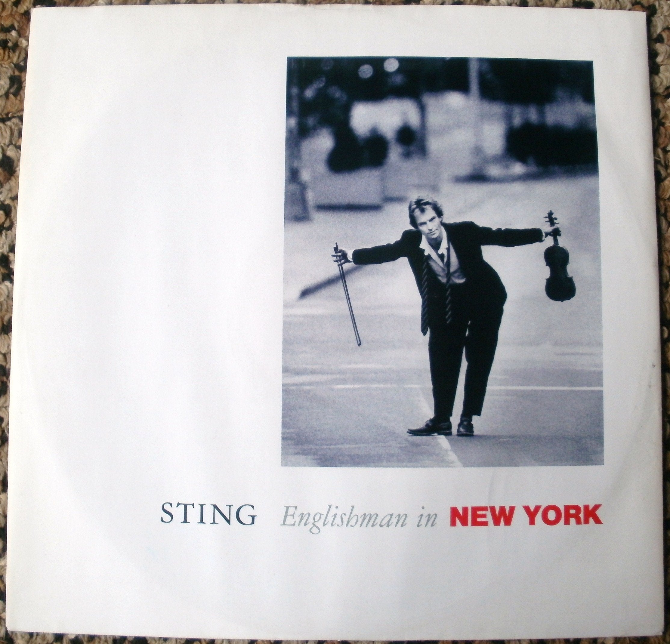 Englishman New York/Ghost in Strand/Bring on The Night. (Live) cd