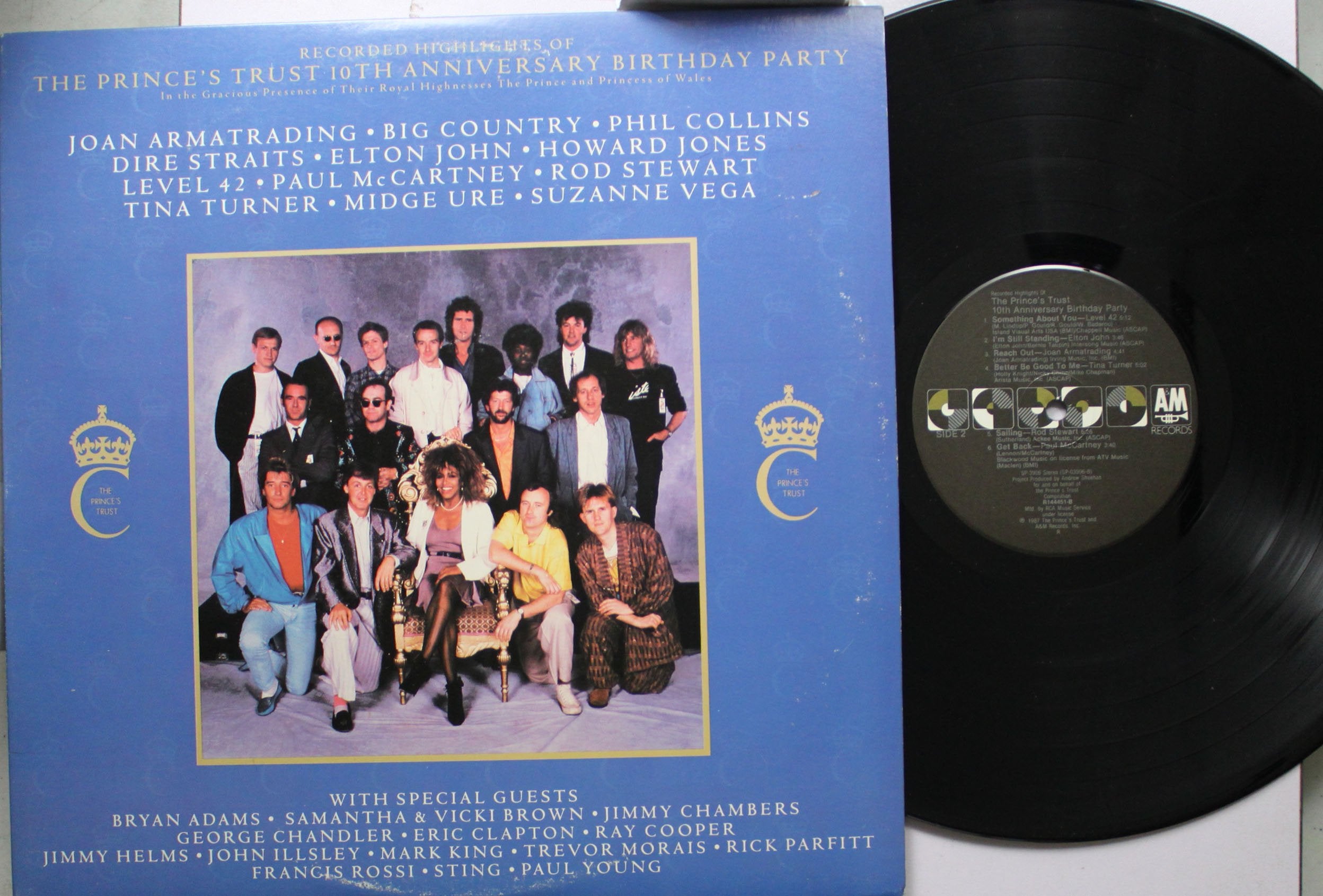 Joan Armatrading, Big Country, Phil Collins, Howard Jones, Midge Ure. Metal & Hardrock