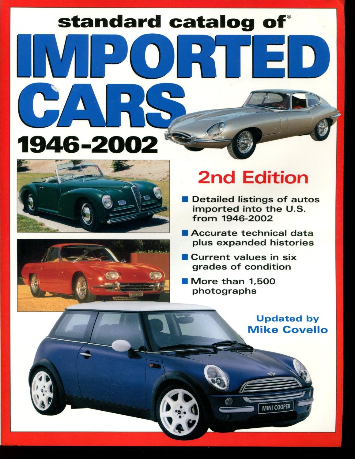 Standard Catalog of Imported Cars 1946-2002 Hobbies & Crafts
