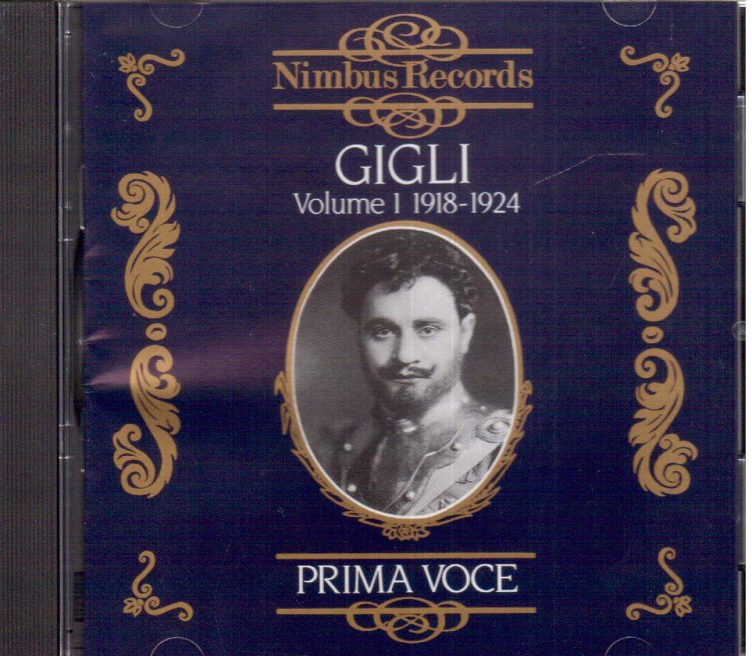 Benjamino Gigli (1) 1918/24 Classical