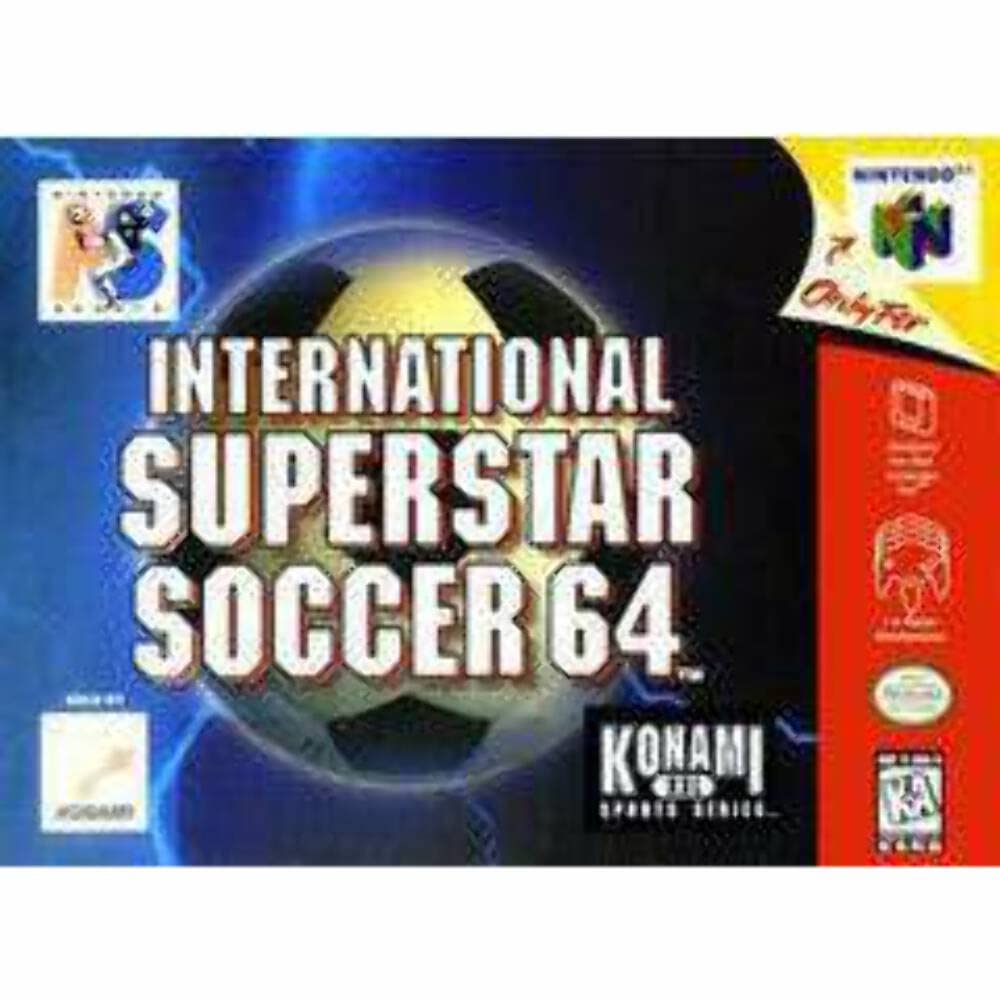 International Superstar Soccer 64 Older Consoles