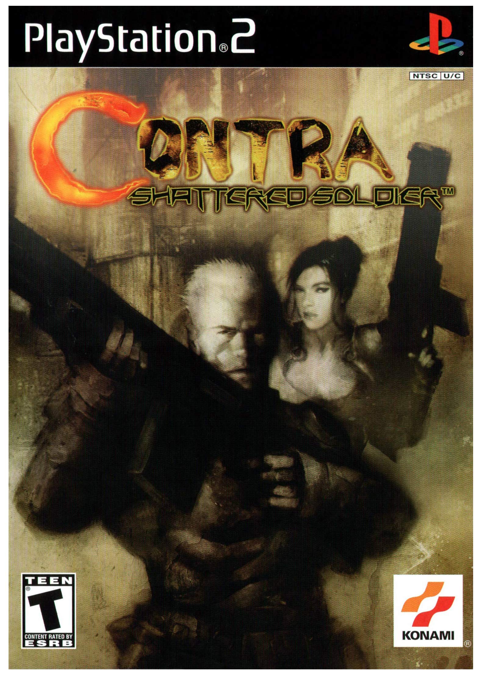 Contra shattered soldier - Playstation 2 - US PC