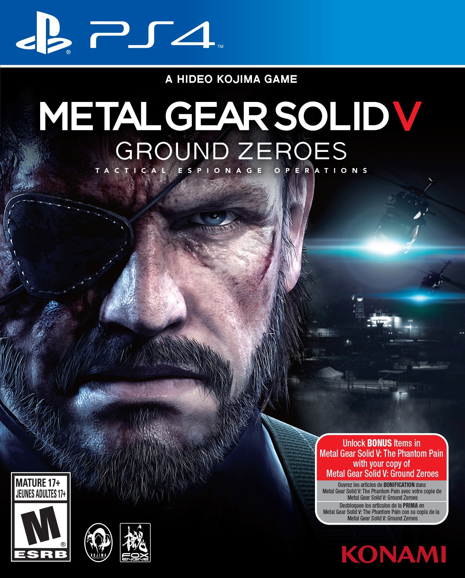 Metal Gear Solid V : Ground Zeroes (Amerikanischen Import) PlayStation 4