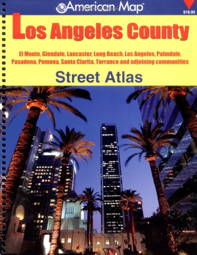 American Map Los Angeles County Street Atlas Learning & Reference