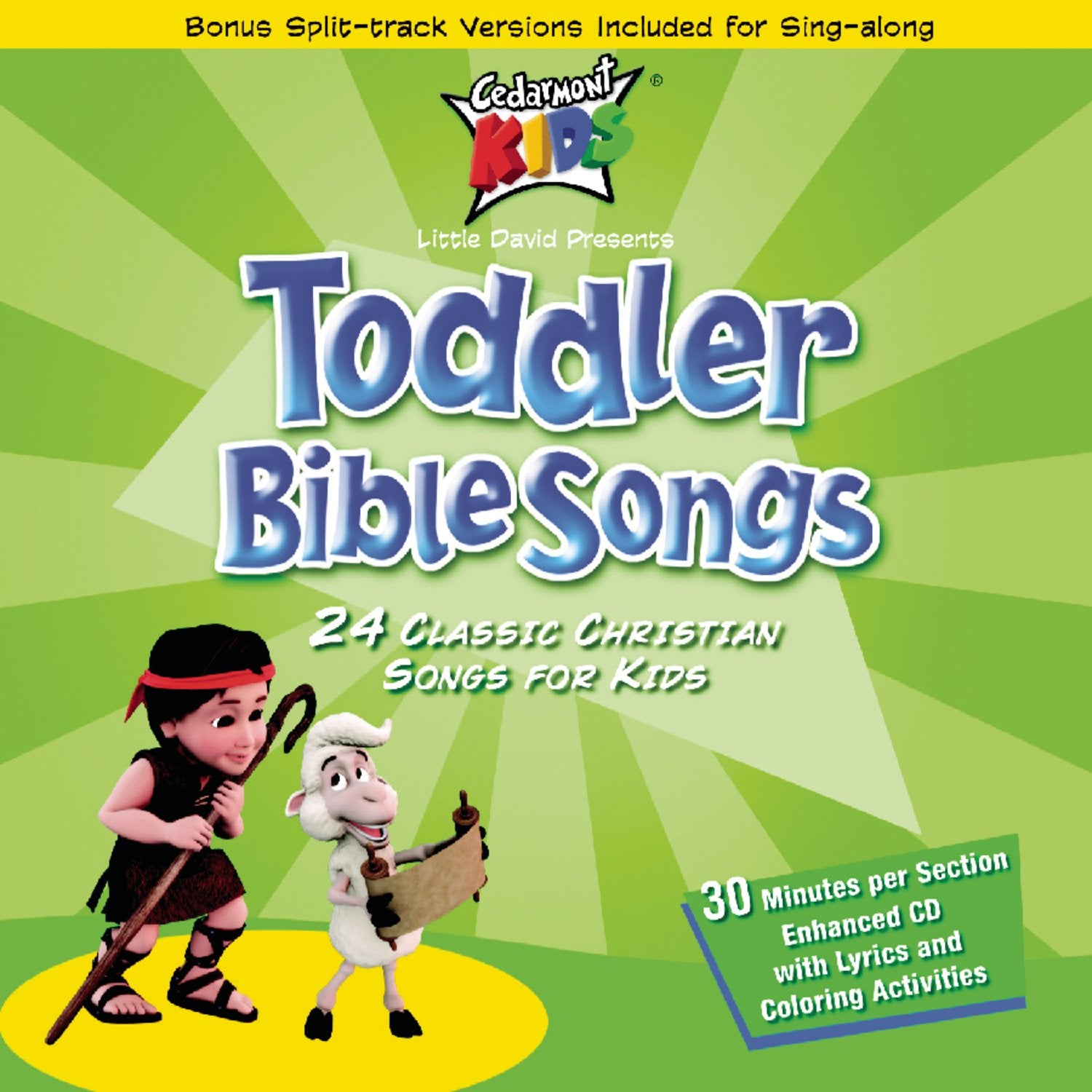 Toddler Bible Songs cd