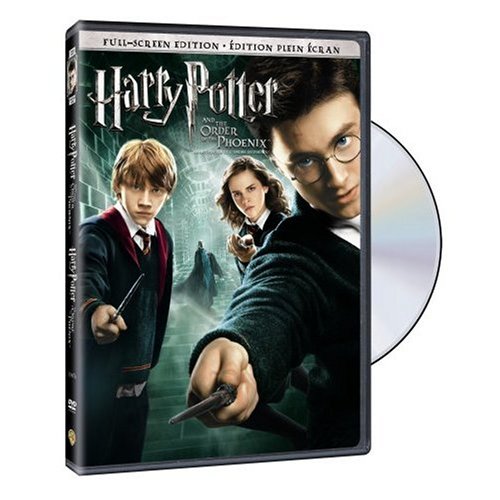 HARRY POTTER AND THE ORDER OF THE MOVIE dvd