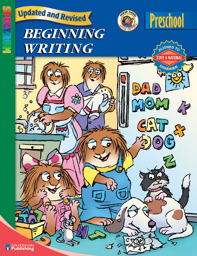 Spectrum Beginning Writing, Pre-k book