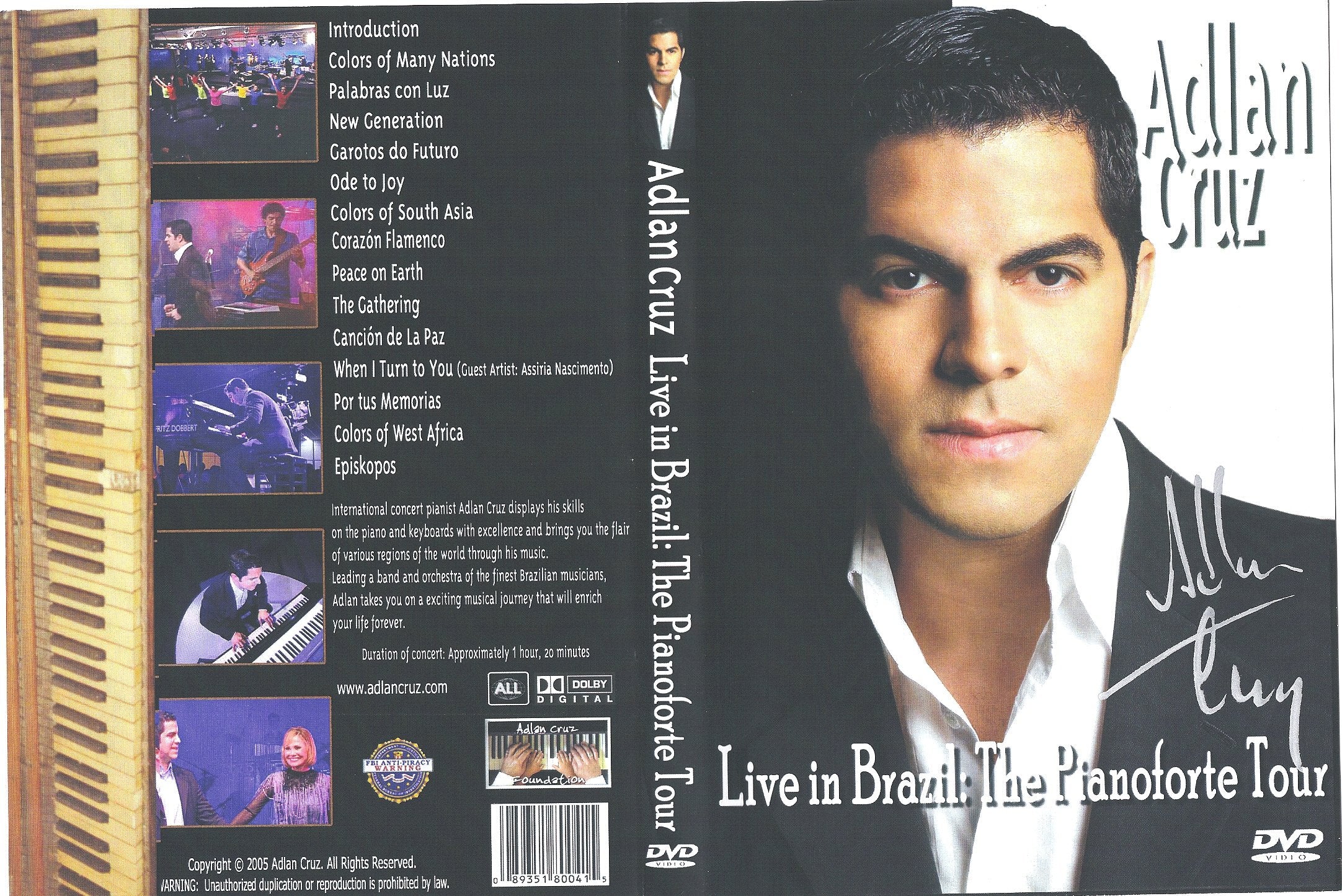 Adlan Cruz Live in Brazil: The Pianoforte Tour Movies