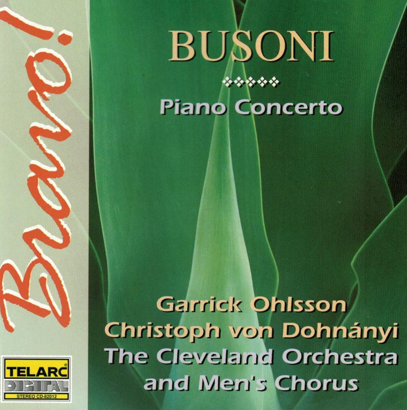 Ferruccio Busoni: Klavierkonzert - Concerto in C major op. 39 for Piano and Orchestra (with Male Chorus) Classical