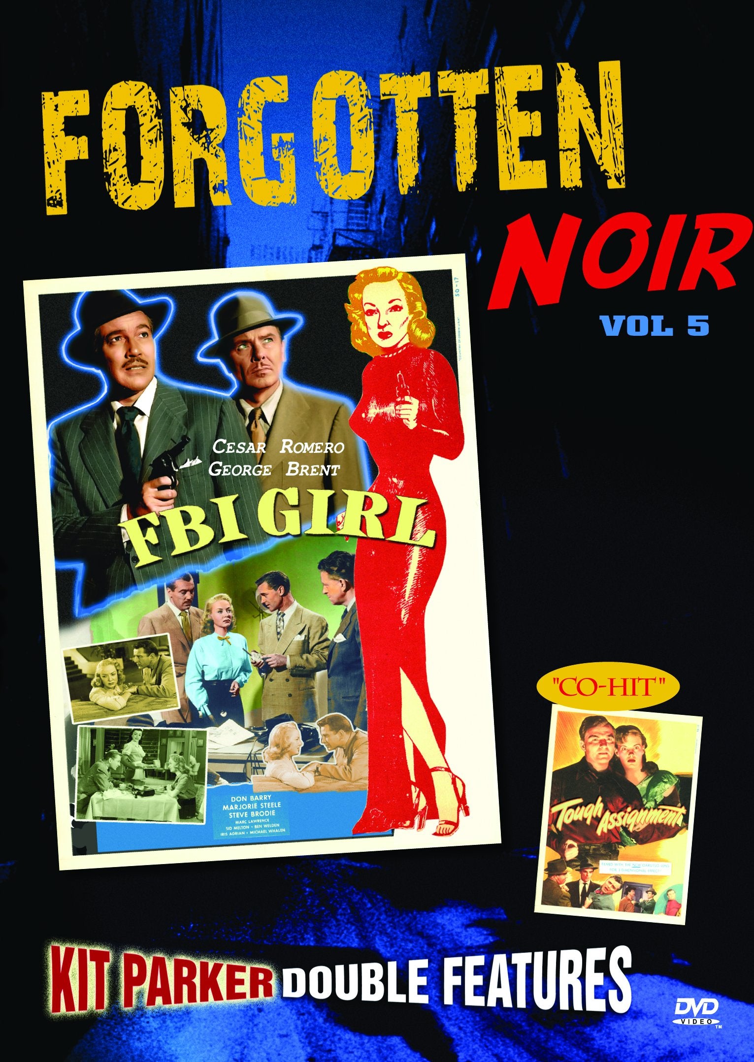 Forgotten Noir: Volume 5: F.B.I. Girl/Tough Assignment dvd