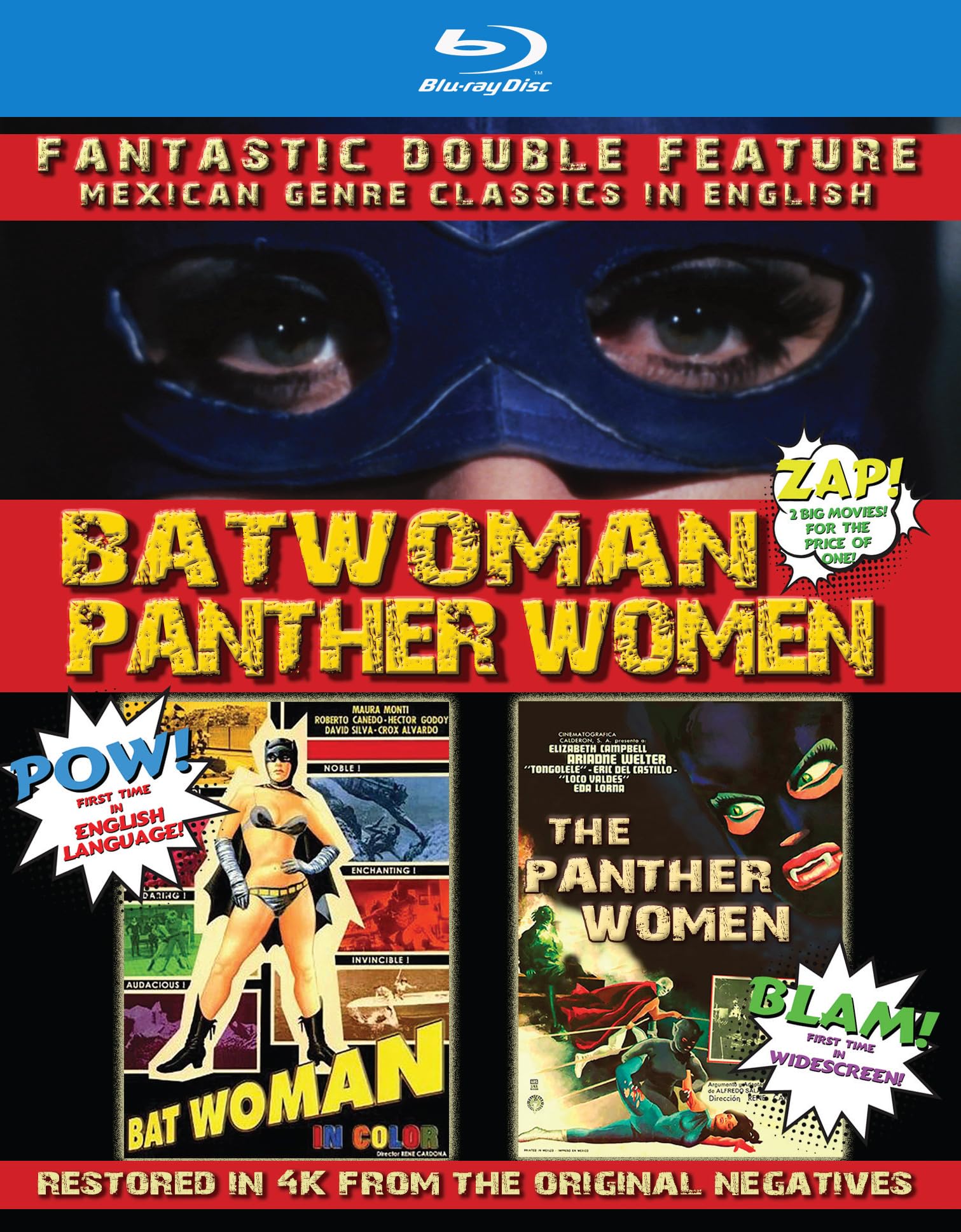 BATWOMAN & THE PANTHER WOMEN: DOUBLE FEATURE (4K RESTORATION) Films