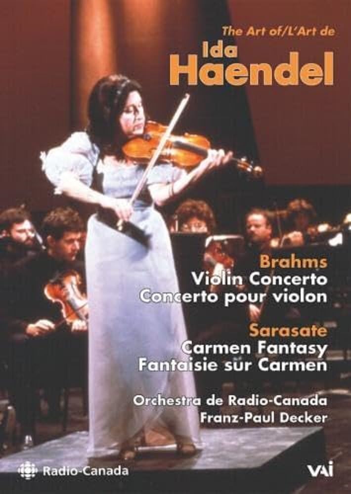 Ida Haendel - The Art of (Brahms, Sarasate) dvd