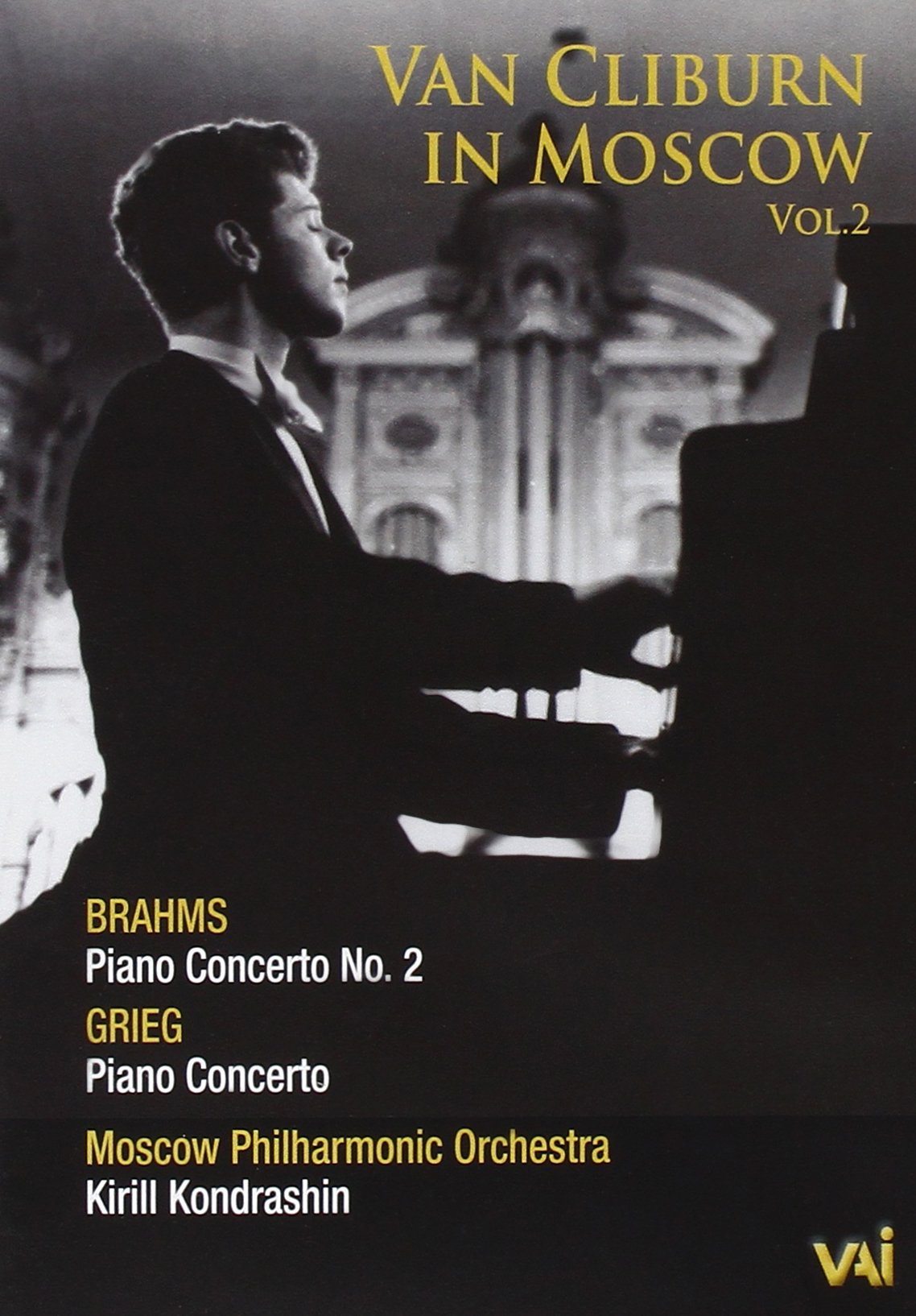 Van Cliburn in Moscow Vol 2 Grieg, Brahms dvd