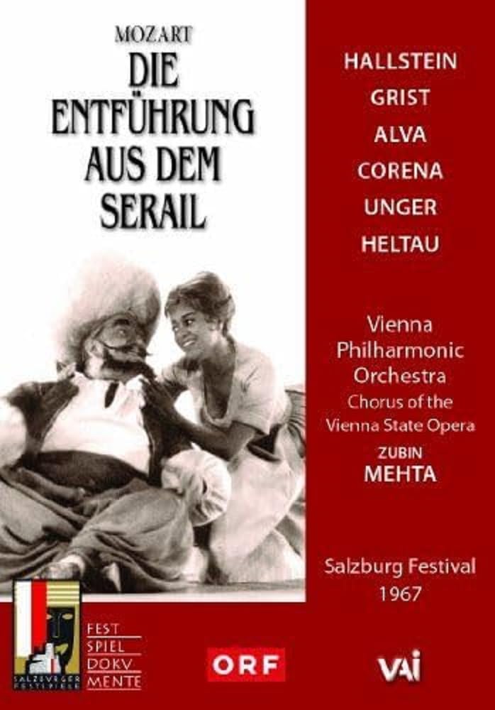 Mozart / Zubin Mehta / Vienna Phil The Abduction From Seraglio Films