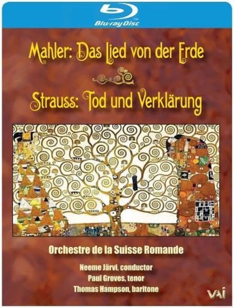 Mahler: Das Lied/Strauss: Death & Transfiguration Jarvi/OSR dvd