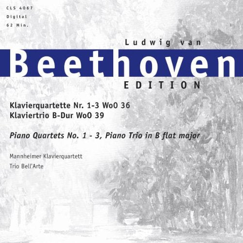 Product Image: Klavierquartette 1-3 u.a.