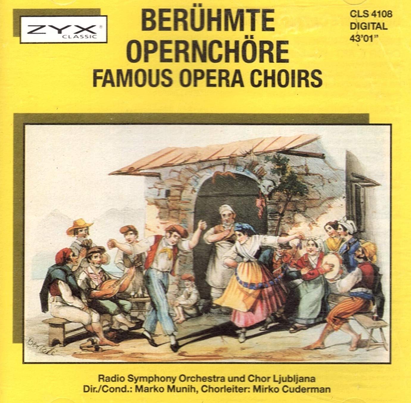 Berühmte Opernchöre: Meistersinger - Bajazzo - Troubadour - Lohengrin - Nabucco - Aida Music