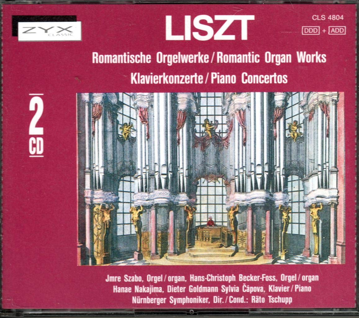 Liszt - Romantic Organ Works / Piano Concertos (UK Import) Pop