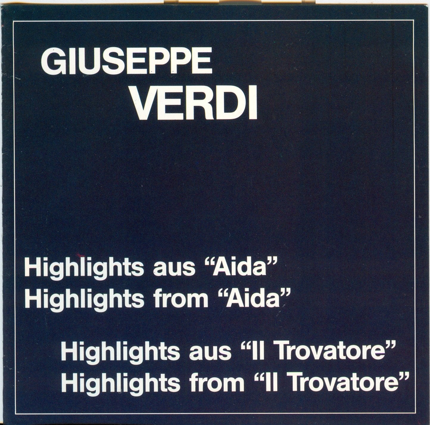 Highlights aus Aida+Troub Classical