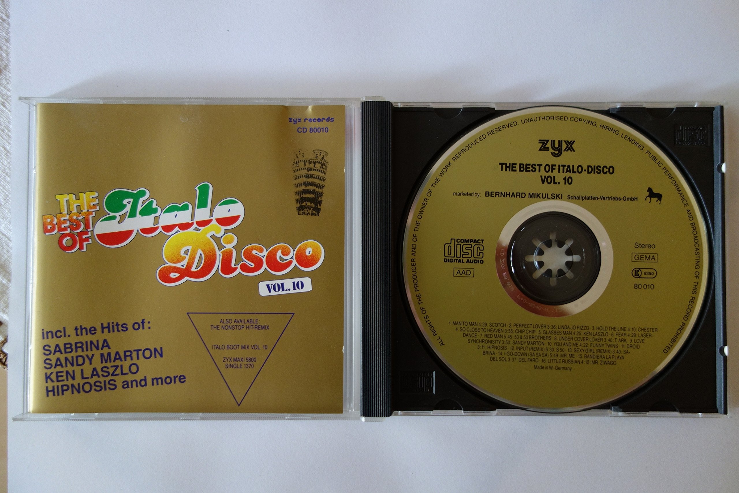 Best of Italo Disco Vol.10 Pop