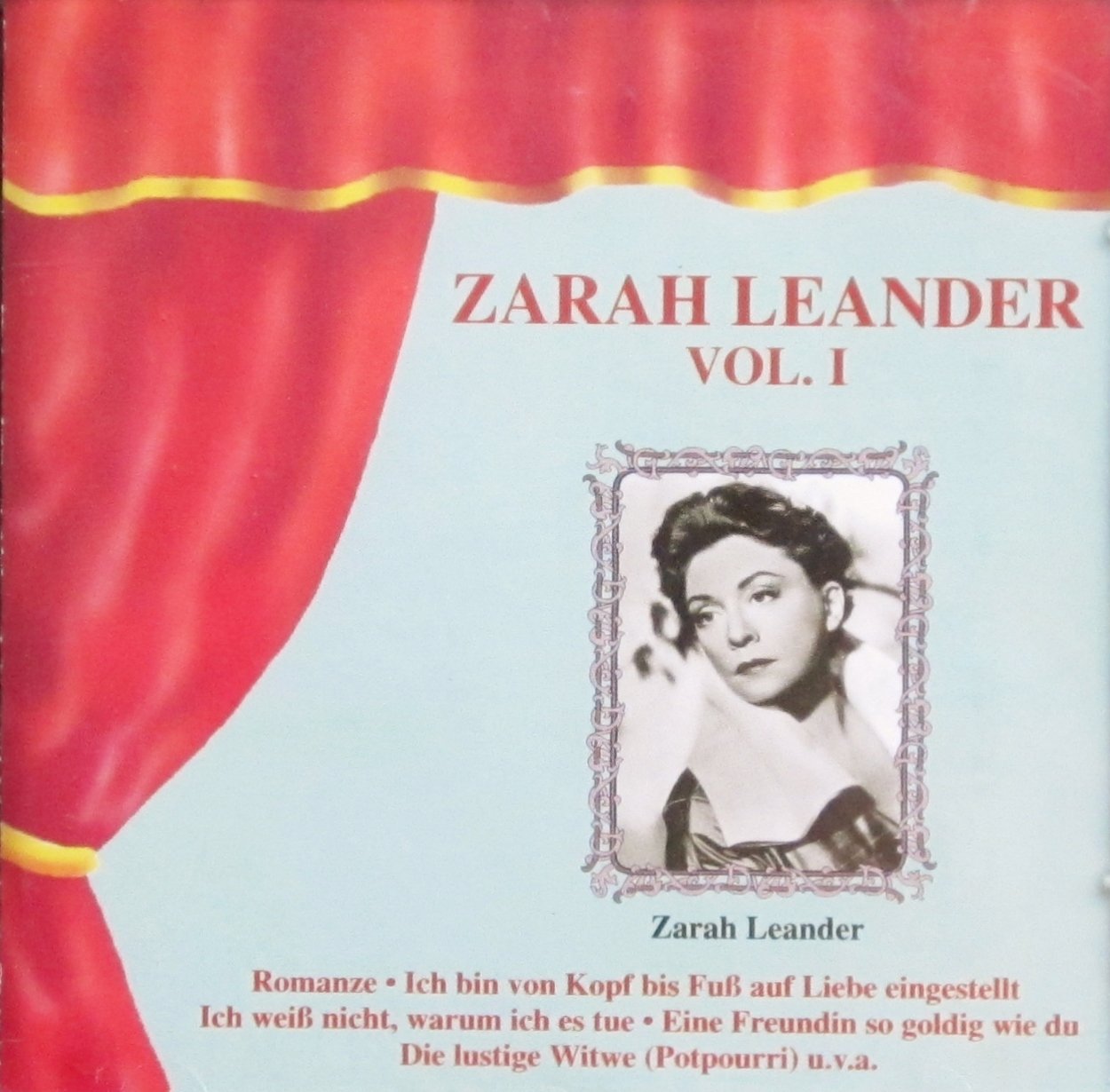 Zarah Leander Vol.1 German Schlager & Volksmusik