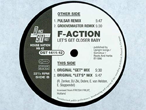 Let'S Go Closer Baby Incl.Bra Dance & Electronic