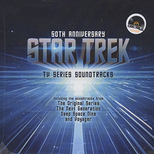 Various Artists / Original Soundtrack - Star Trek - 50 Anniversary (Schwarz-transparent-blau limitierte Doppel-Viny) Record Store Day 2018 Music