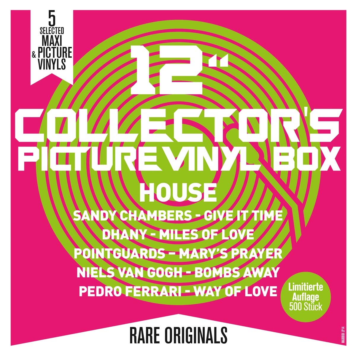 12"" Collector's Picture Vinyl Box - House cd