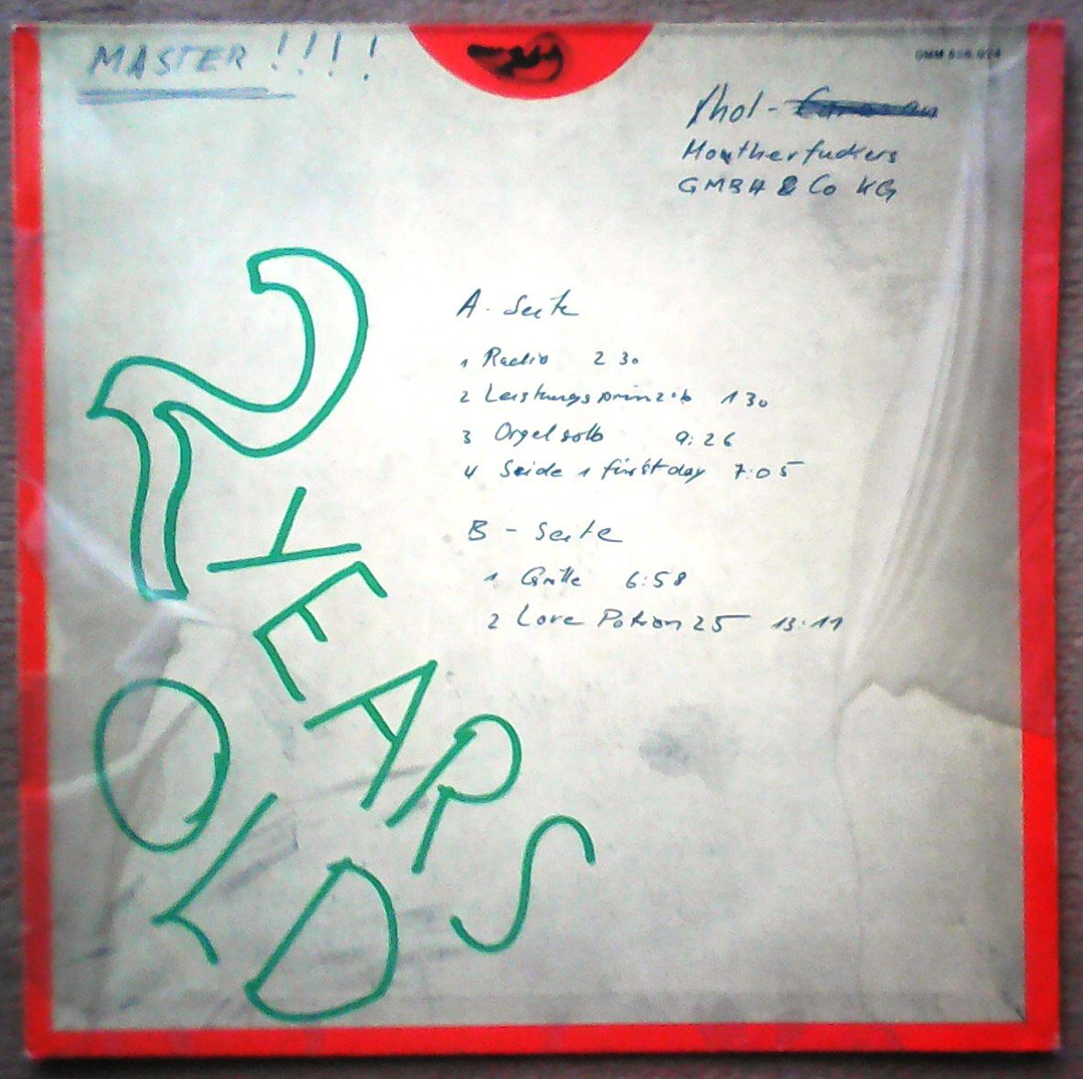 Motherfuckers GmbH & Co KG cd