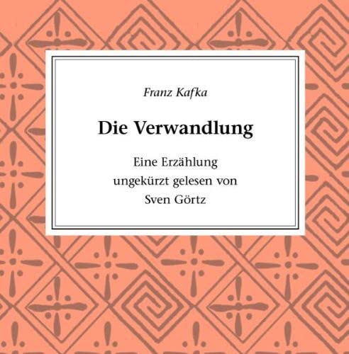 Franz Kafka: die Verwandlung Books