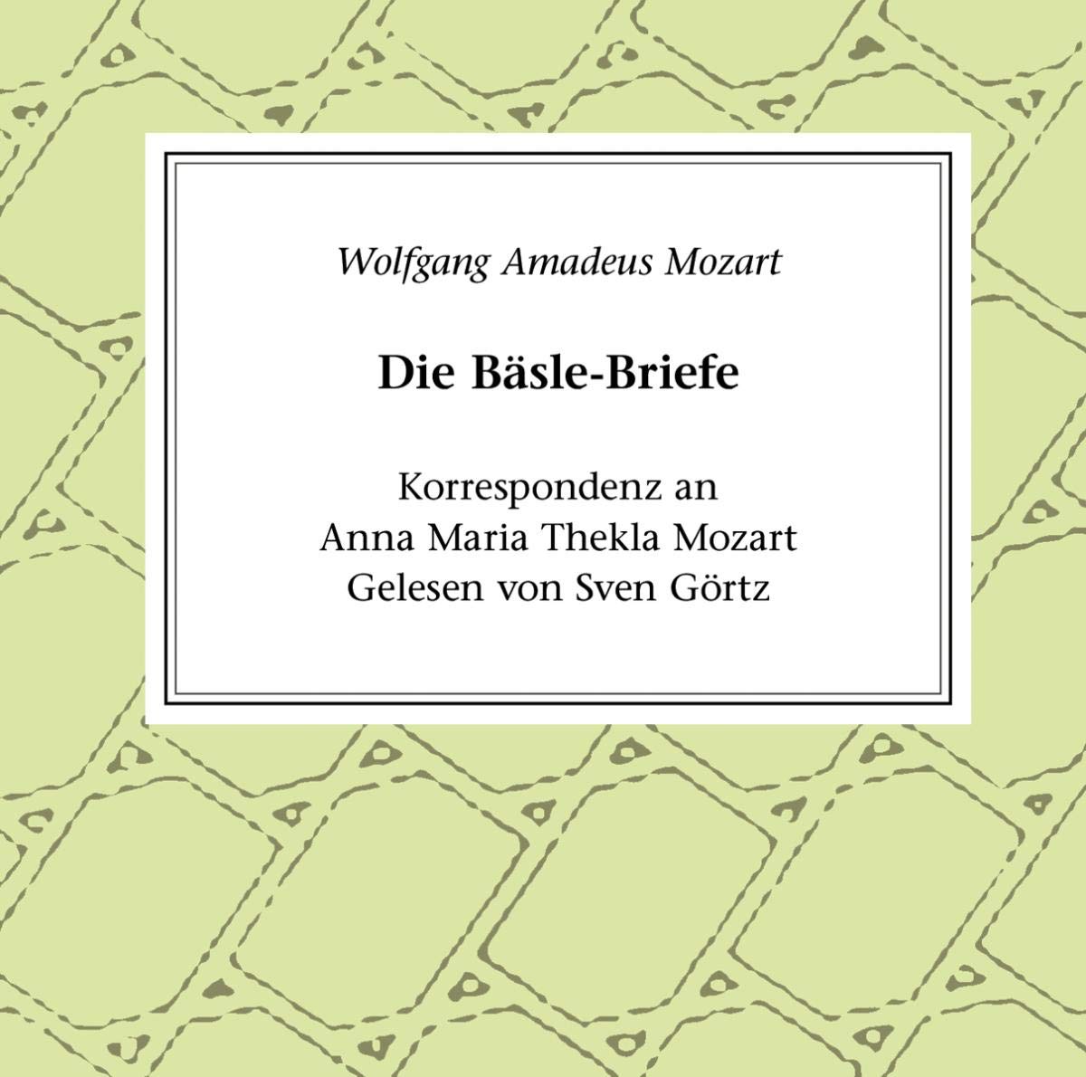 W.a. Mozart: Die Bäsle-Briefe cd
