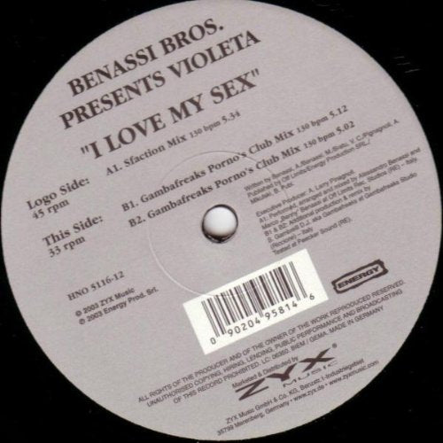 I Love My Sex Pop