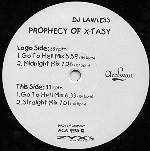 Prophecy of X-Tasy Pop