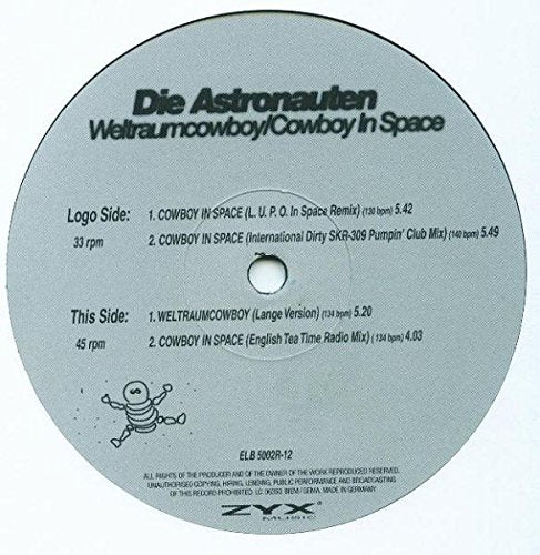 Weltraumcowboy-Cowboy in Space Pop