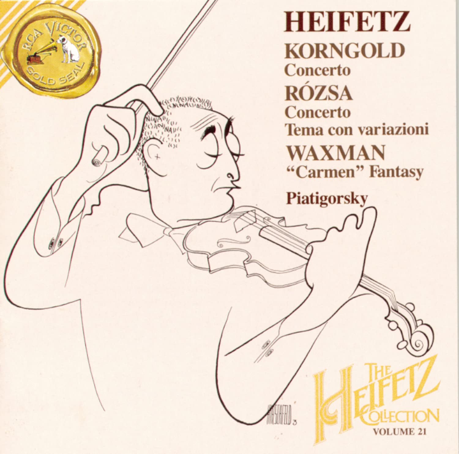Product Image: Heifetz-Collection Vol. 21