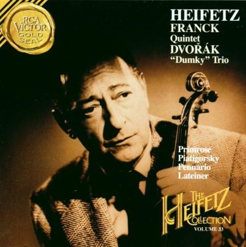 The Heifetz Collection Vol. 33 - Franck: Quintett in F / Dvorak: Trio op. 90 / Sibelius: Nocturne Classical